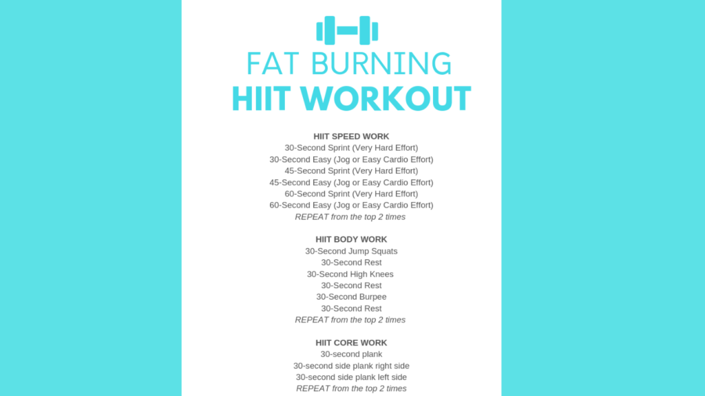 Fat-Burning HIIT Workout At Home
